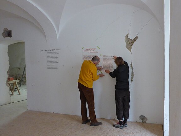 Neugestaltung der Museumsräume