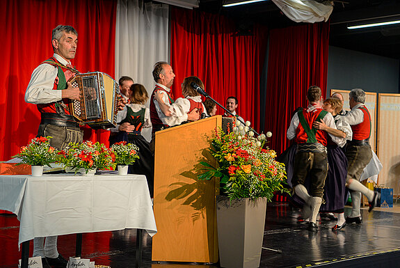 Bilder Festakt 10-Jahresfeier der Partnerschaften mit Innichen und Waidhofen. (Foto: Stadt Freising)