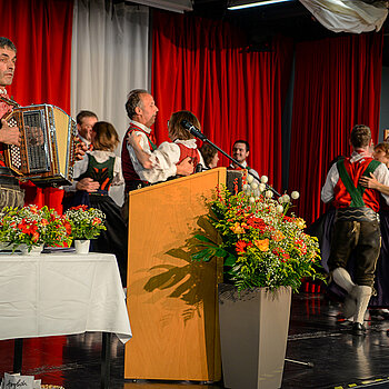 Bilder Festakt 10-Jahresfeier der Partnerschaften mit Innichen und Waidhofen. (Foto: Stadt Freising)