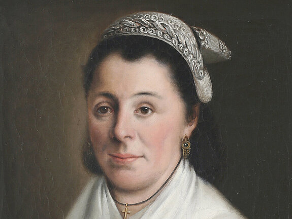 Porträt der Katharina Heigl von Ignaz Frey 1815