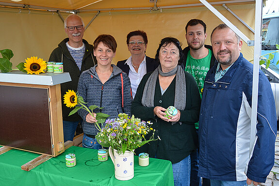 Infostand am Aktionstag der Freisinger Umwelttage 2019. (Foto: Stadt Freising)