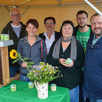 Infostand am Aktionstag der Freisinger Umwelttage 2019. (Foto: Stadt Freising)