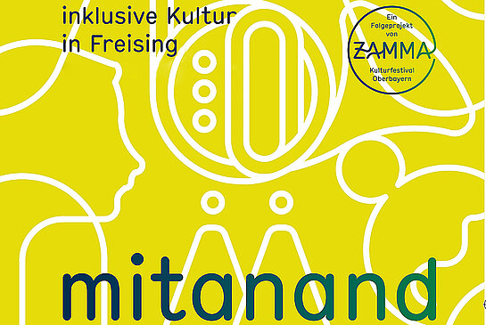 Logo des jährlichen "mitanand"-Festivals.