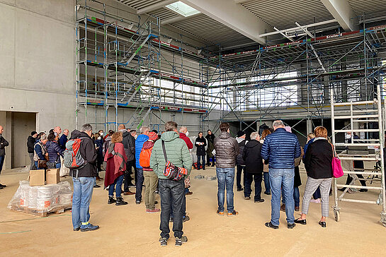 Vernetzungstreffen für Interessierte Anfang Oktober 2021 im SteinPark (Foto: Stadt Freising)