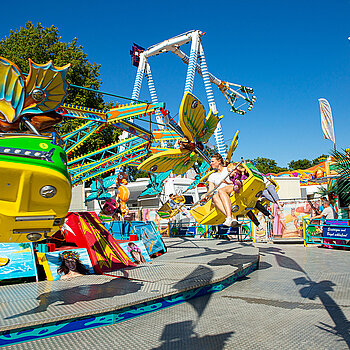 Volksfest Freising 2019 - Impressionen vom letzten Tag. (Foto: Robert Kiderle)