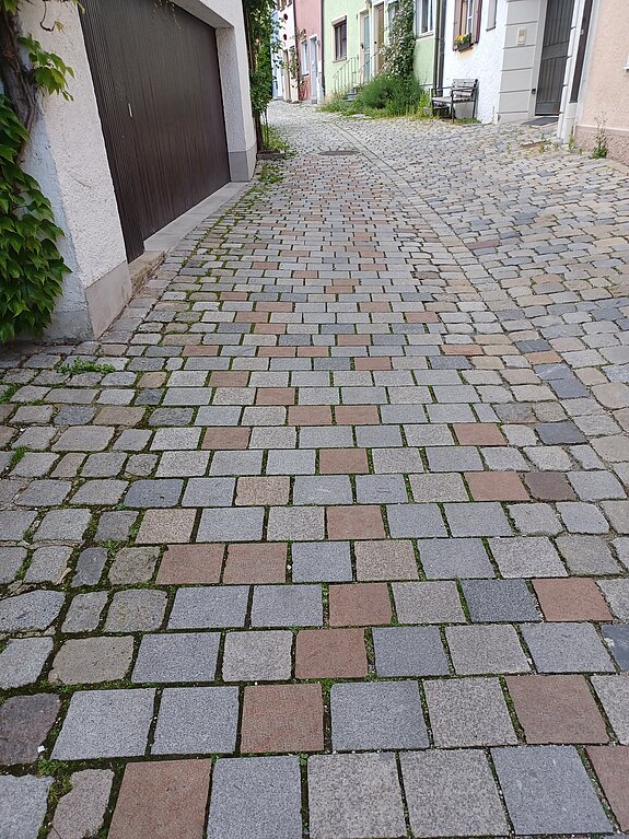 Fußgängerfreundliches Pflaster