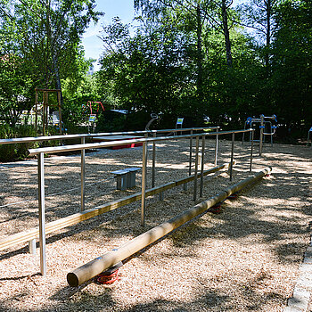 Bewegungsparcours Fürstendamm Balance