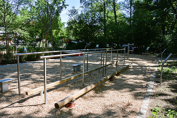 Bewegungsparcours Fürstendamm Balance