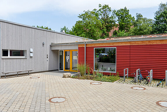 Gelungene Erweiterung und Modernisierung des Kindergartens „Sonnenschein“. (Foto: Stadt Freising)