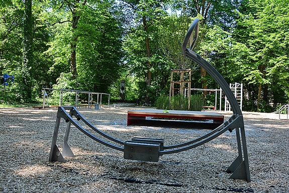 Bewegungsparcours Fürstendamm Wellenlaufen