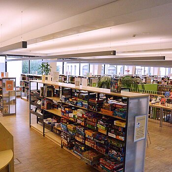 Bild der Kinderbibliothek der Stadtbibliothek Freising