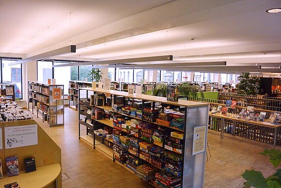 Bild der Kinderbibliothek der Stadtbibliothek Freising