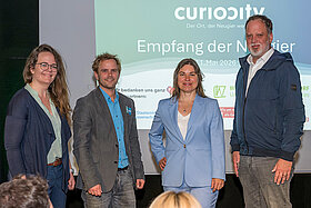 Von links: Annika Strömmer, Kim Ludwig-Petsch, Monika Schwind, Tobias Eschenbacher