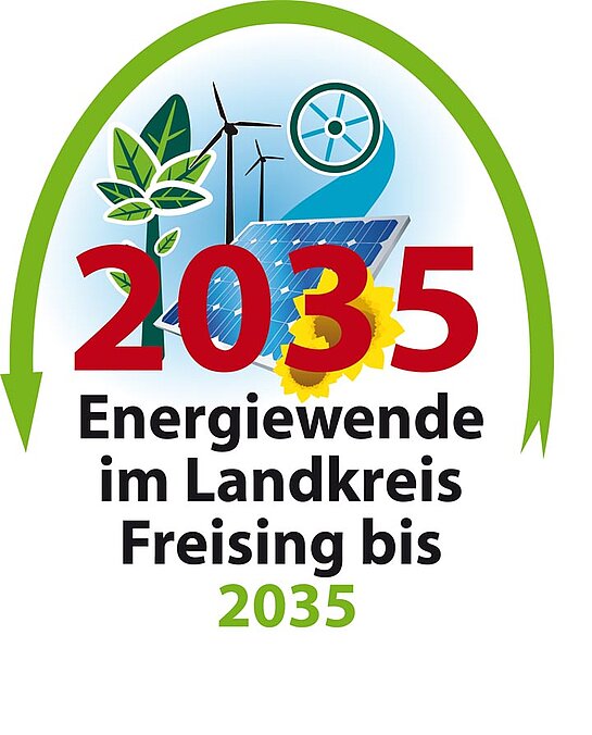Logo Energiewende Landkreis Freising 2035