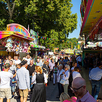 Volksfest Freising 2019 - Impressionen vom letzten Tag. (Foto: Robert Kiderle)